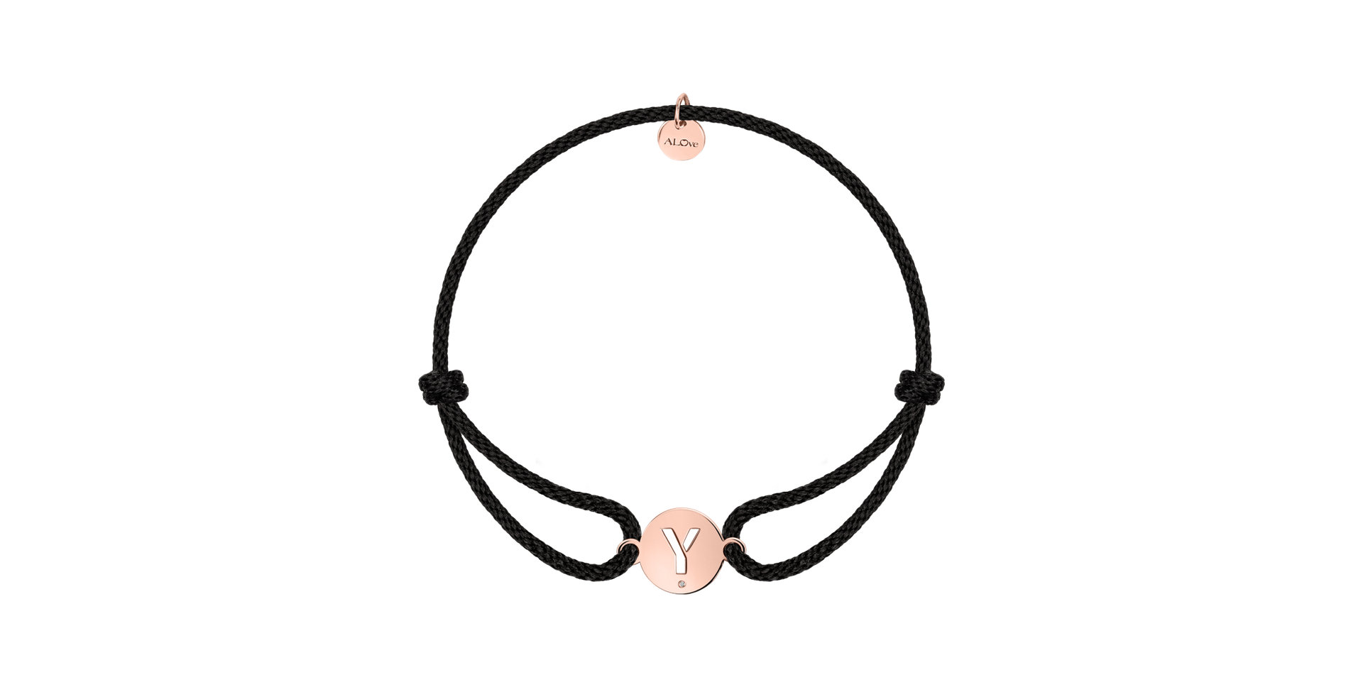 Náramek s diamantem Cut Coin Y