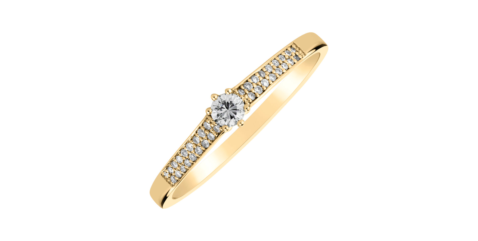 Prsten s diamanty Sparkling Romance