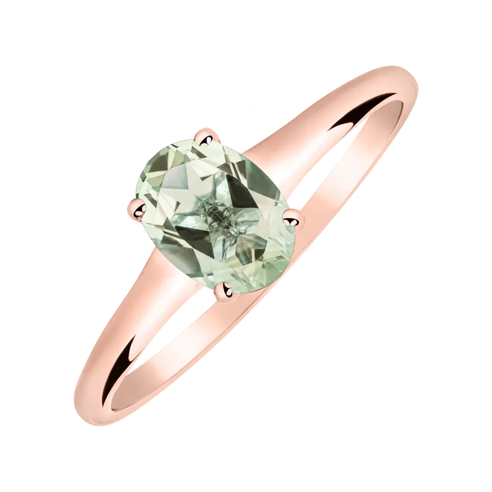 Prsten s ametystem Mystic Light