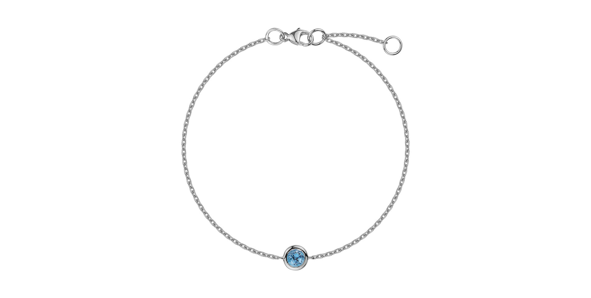 Náramek s topazem Neon Dot