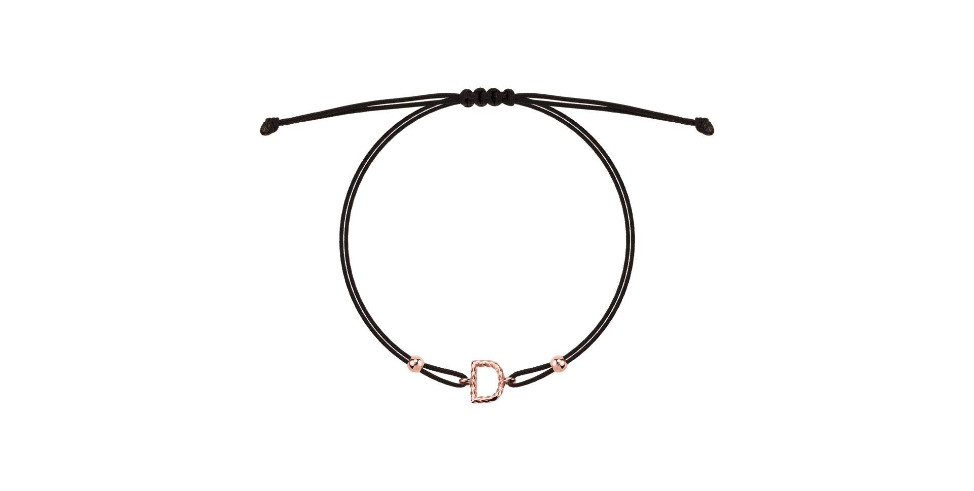 Náramek Spiral Alphabeth D