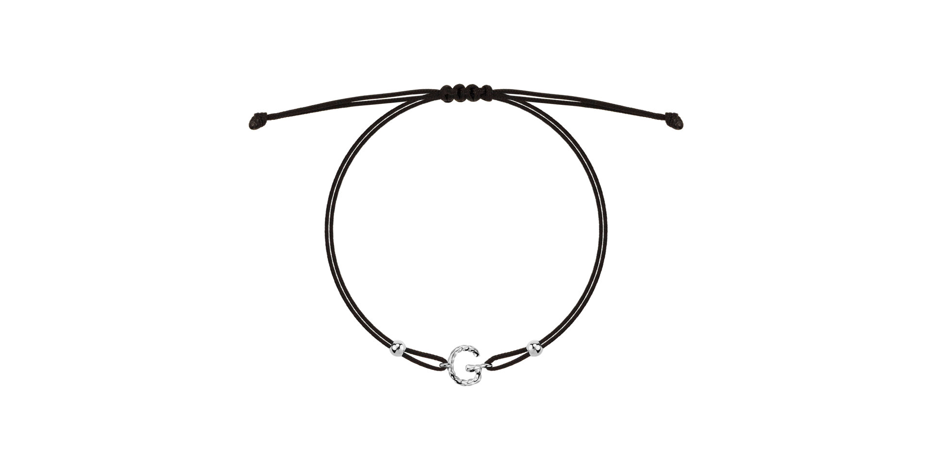 Náramek Spiral Alphabeth G