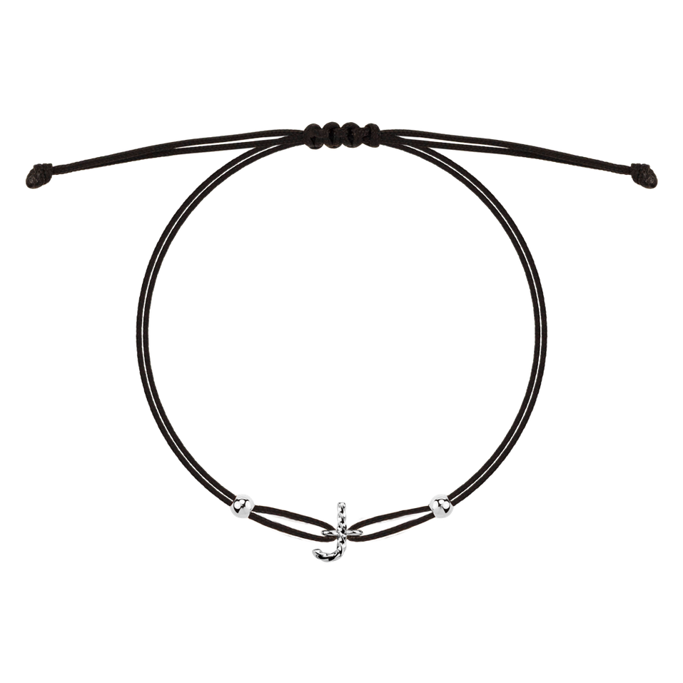 Náramek Spiral Alphabeth J