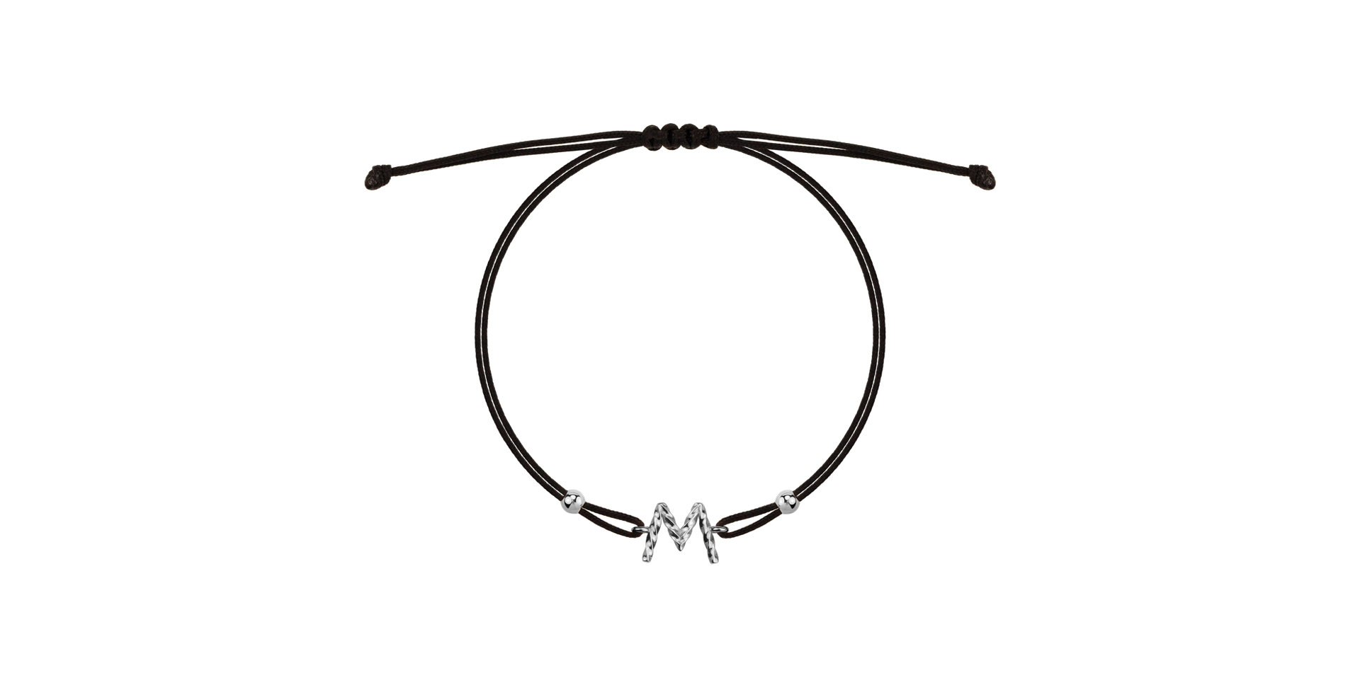 Náramek Spiral Alphabeth M