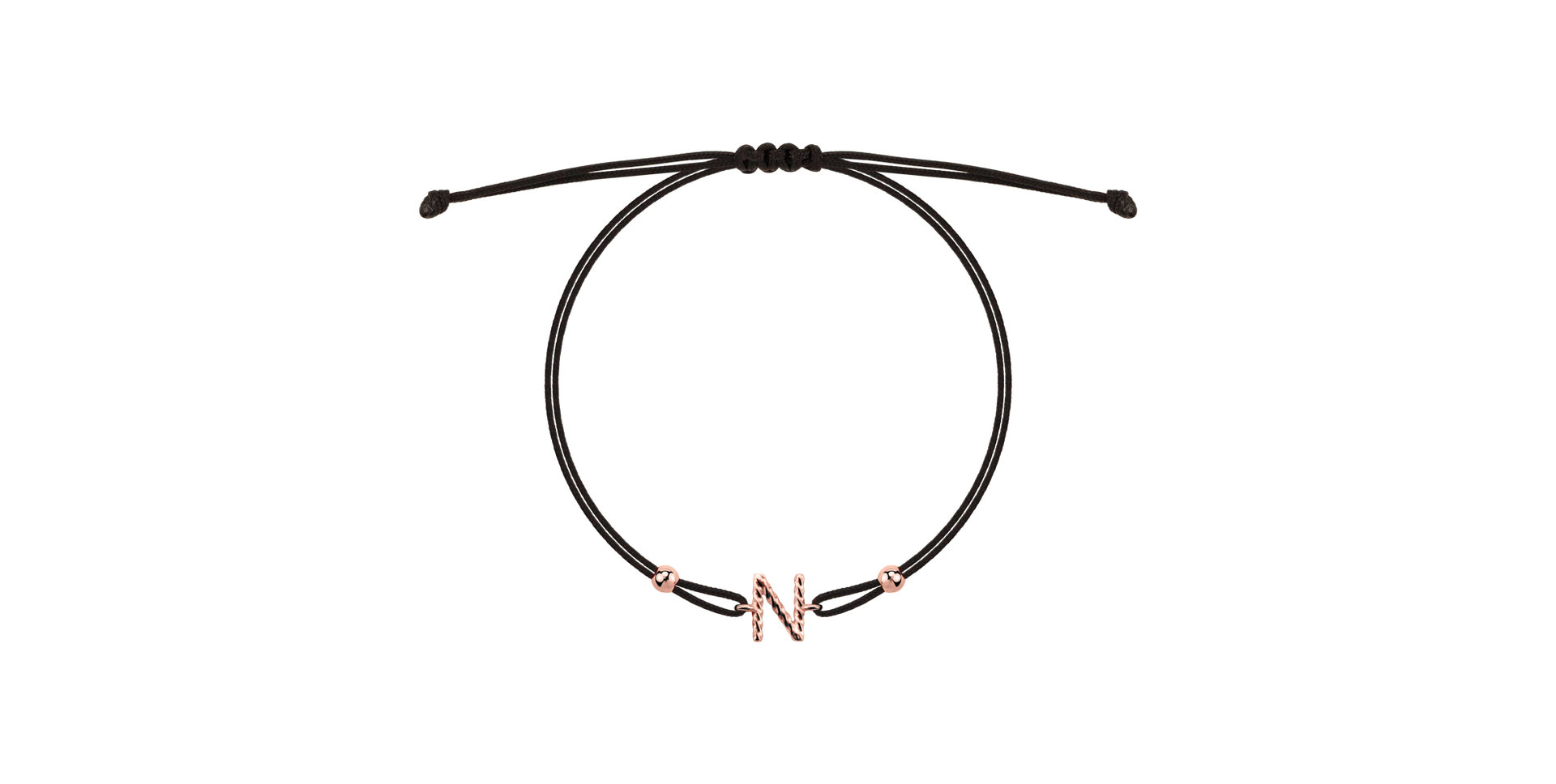 Náramek Spiral Alphabeth N