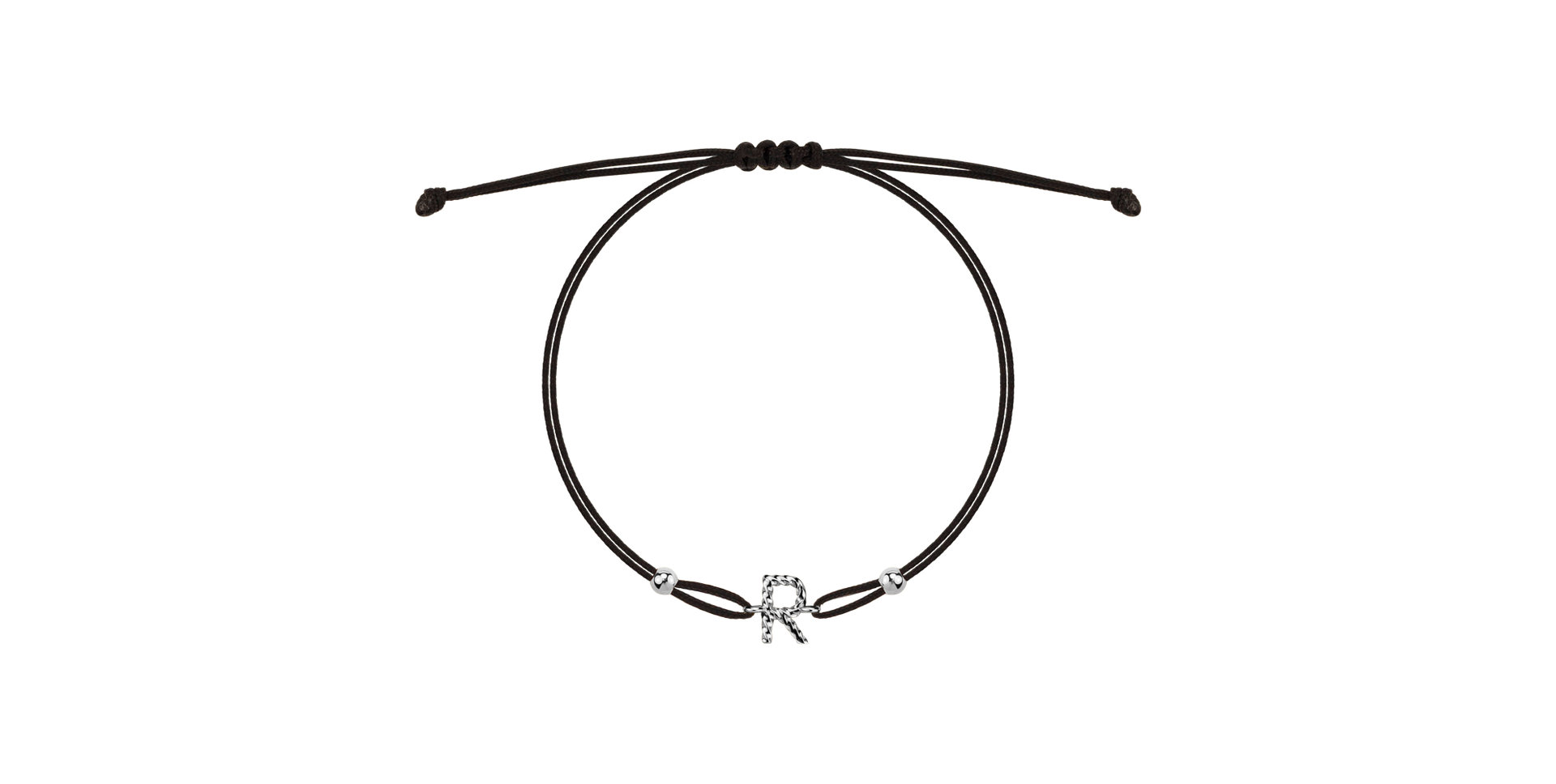 Náramek Spiral Alphabeth  R