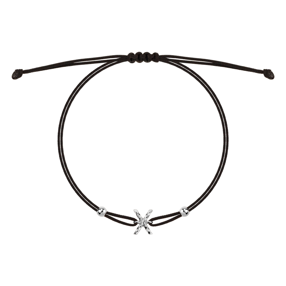 Náramek Spiral Alphabeth X