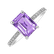 Prsten s diamanty a amethyst Mireth2