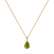 Náhrdelník s diamantem a peridotem Whispers of Light2