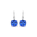 Náušnice s diamantem a tanzanitem Mirabel2