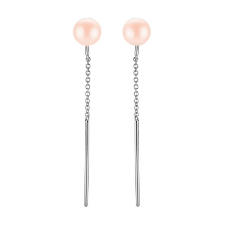 Náušnice s perlou Lovely Pearls