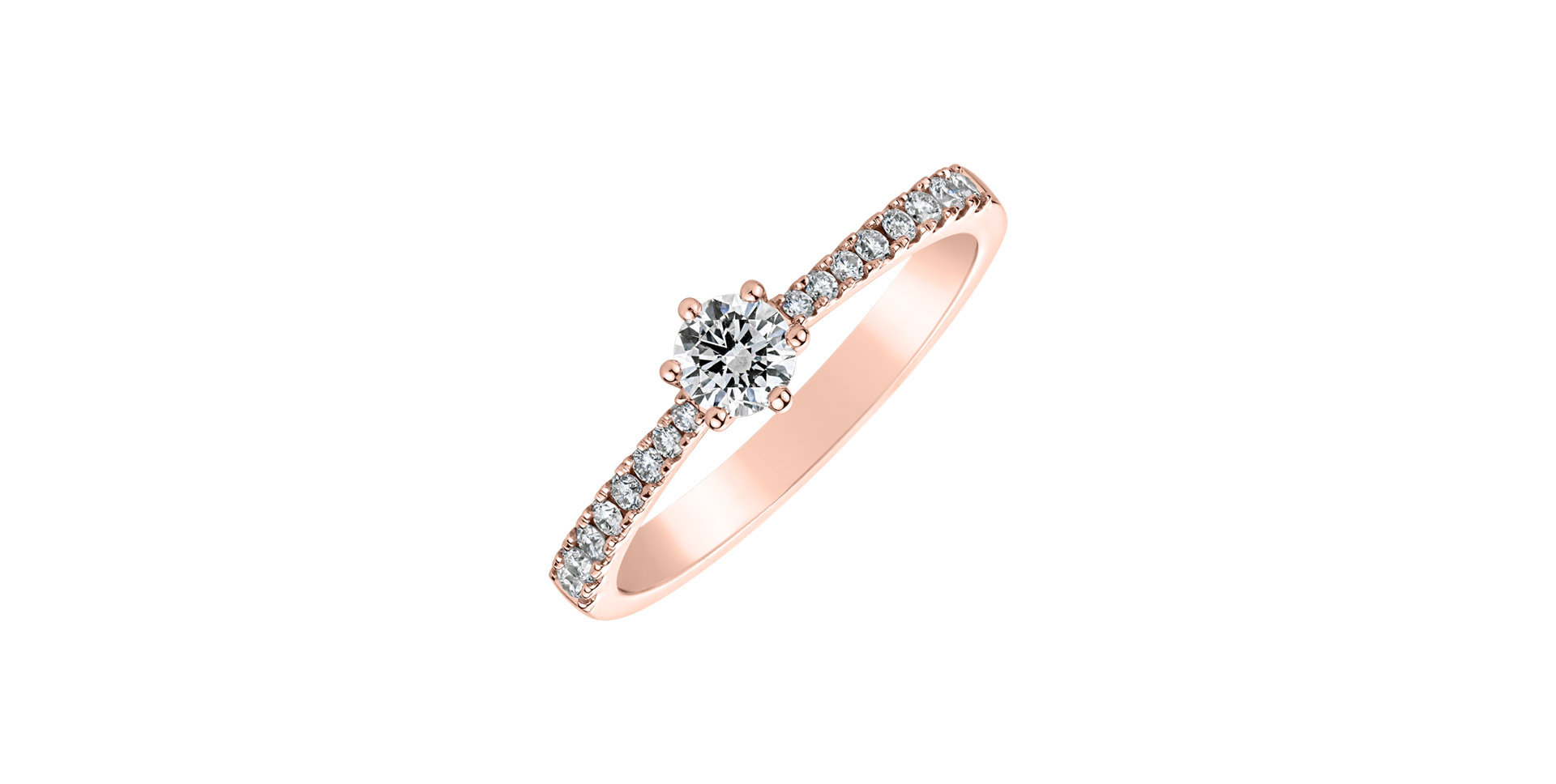 Prsten s diamanty Classic Dew