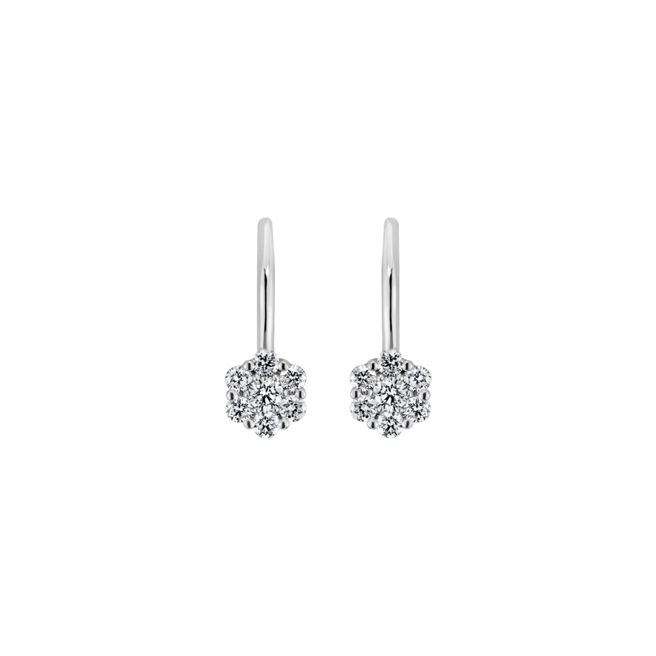 Náušnice s diamanty Brilliance
