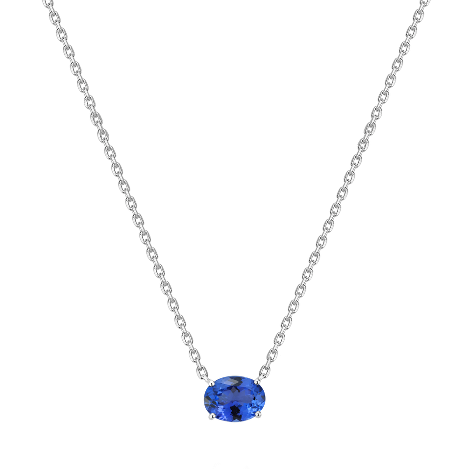 Náhrdelník s tanzanitem Eye of Ocean