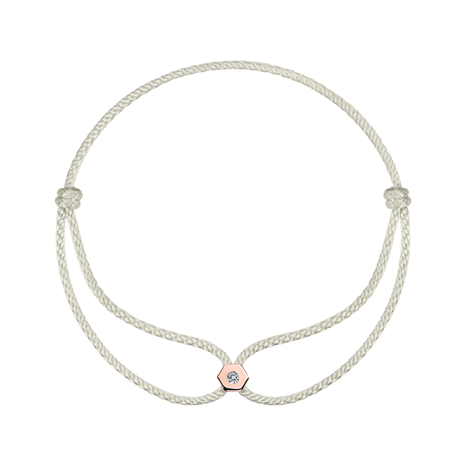 Náramek s diamantem HexaFusion