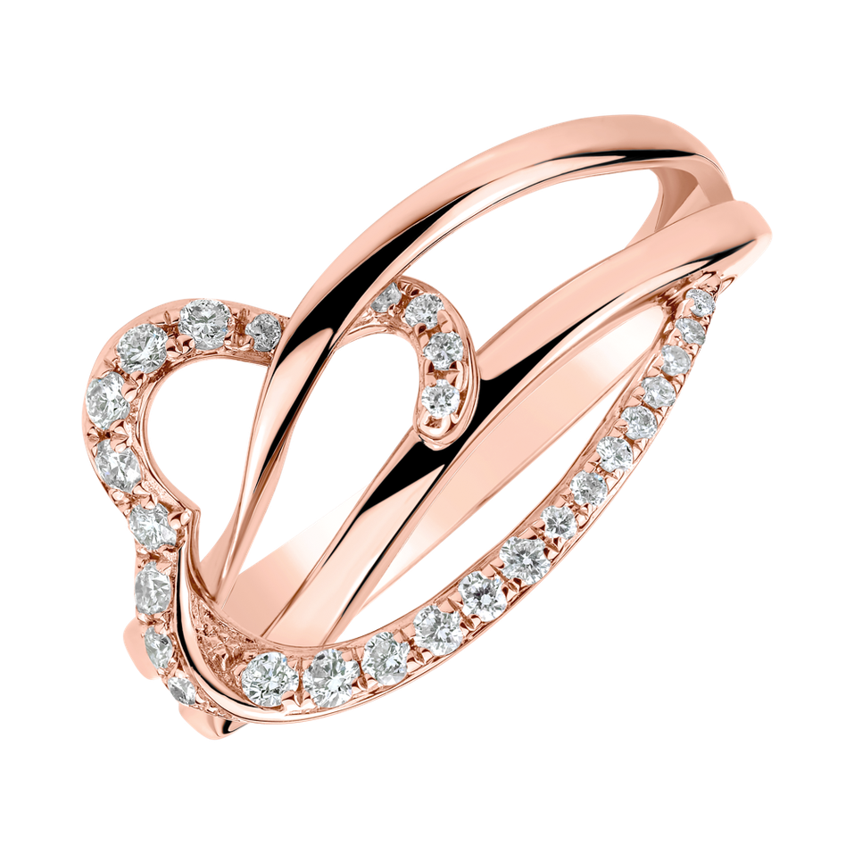 Prsten s diamanty Elanoriel