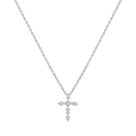 Náhrdelník s diamanty Sparkling Cross