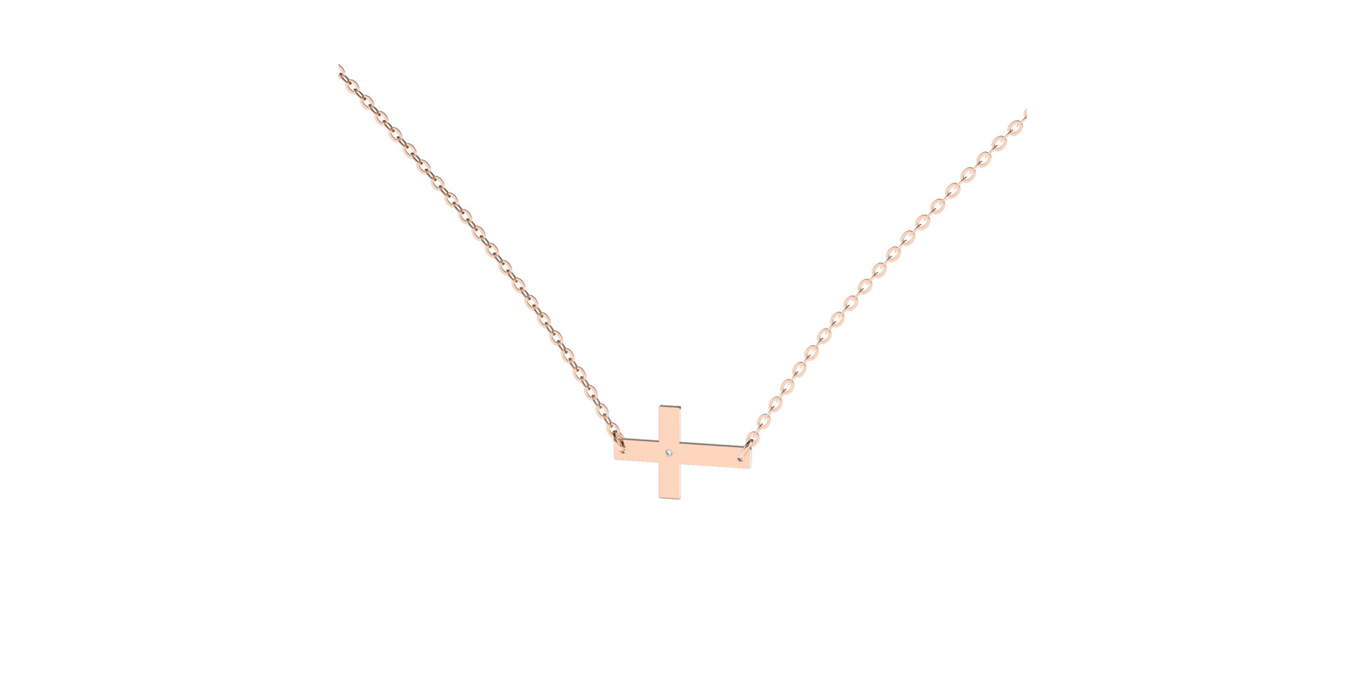 Náhrdelník s diamantem Hope