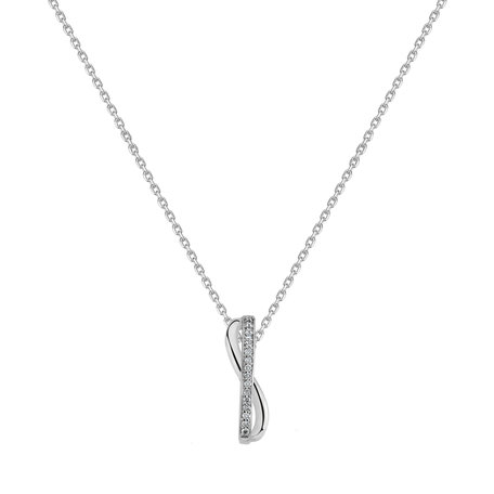 Přívěs s diamanty Elegant Embrace