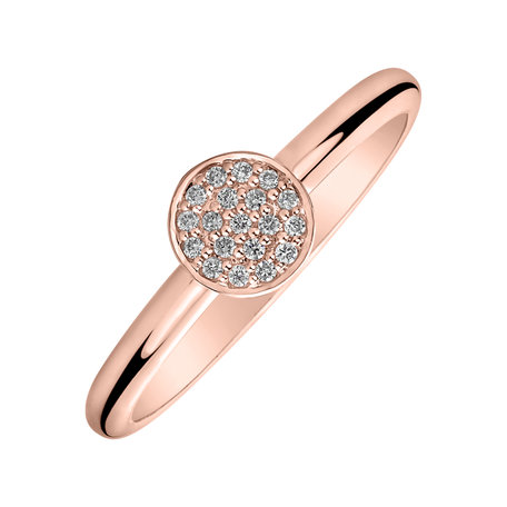 Prsten s diamanty Infinite Circle