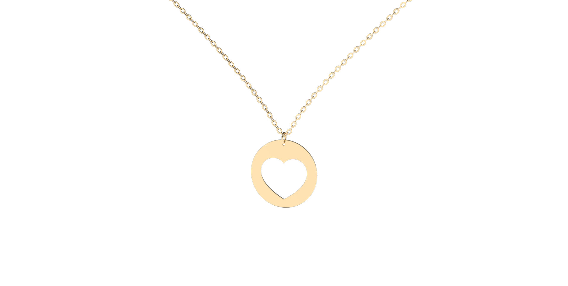 Náhrdelník s diamantem Signature Heart