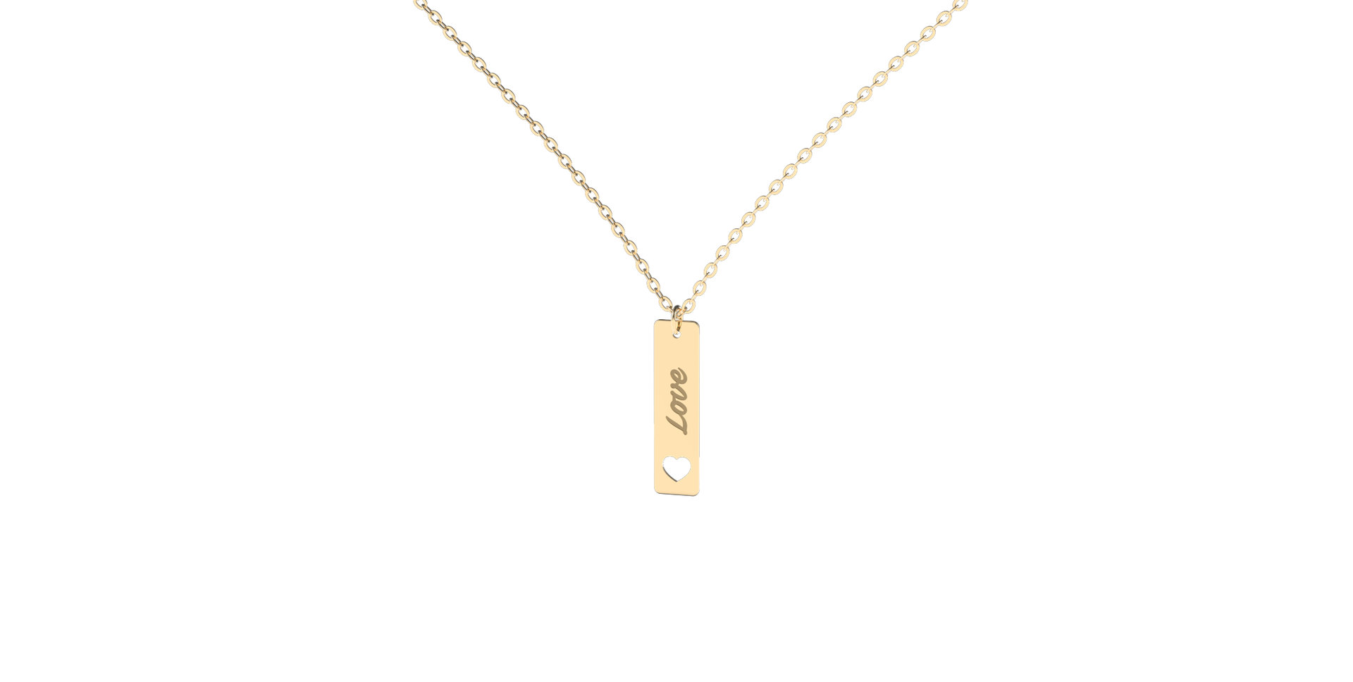 Náhrdelník s diamantem Passion Love