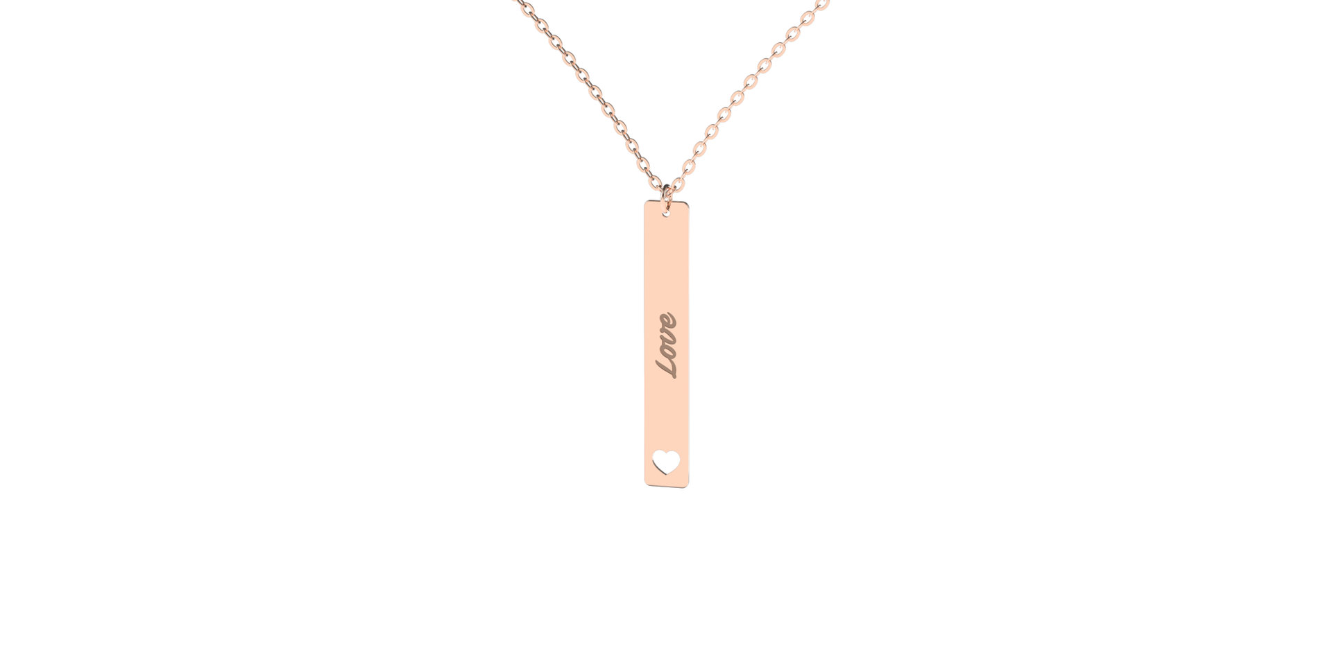 Náhrdelník s diamantem Passion Love