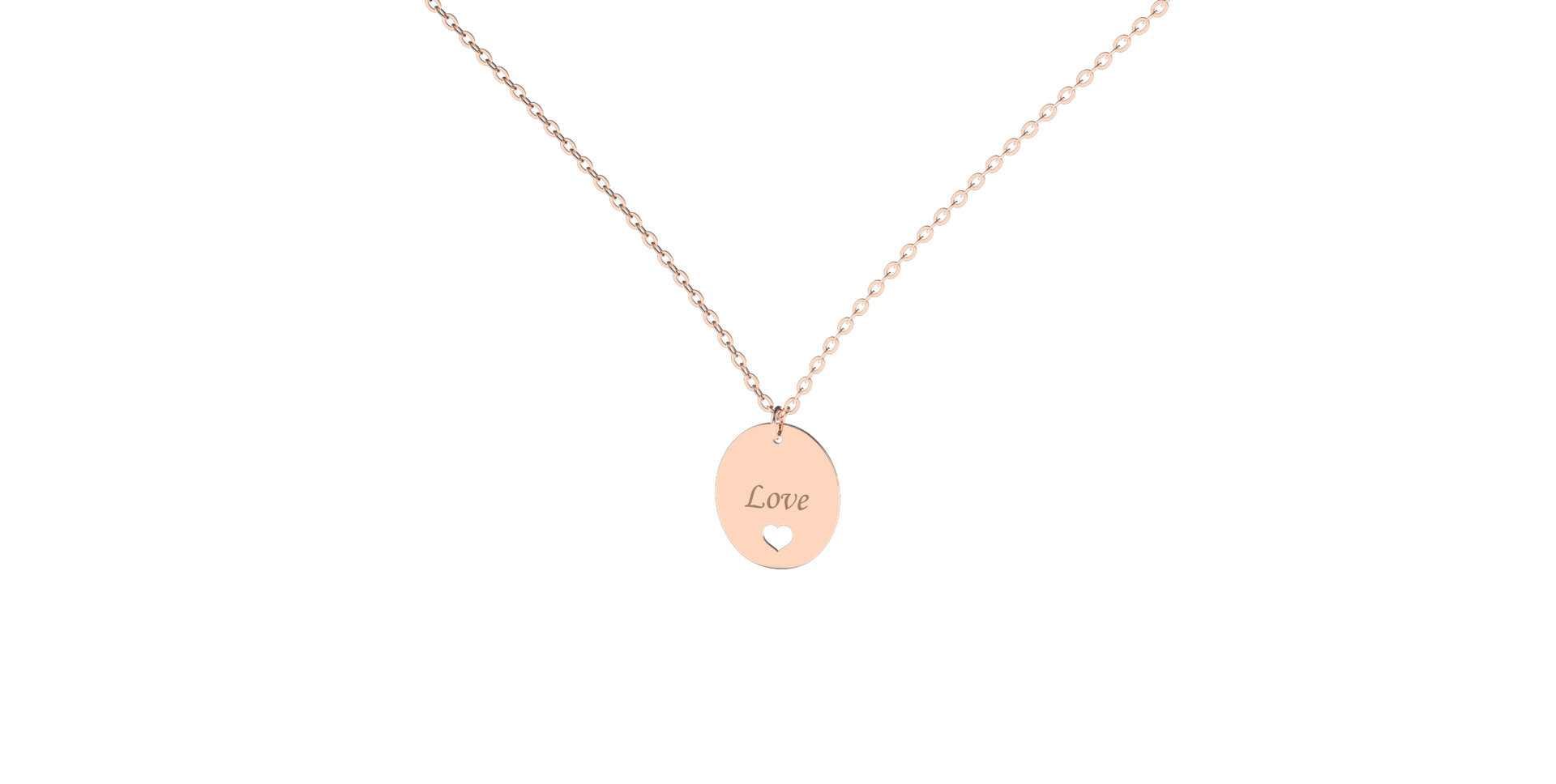 Náhrdelník s diamantem Amour Signature