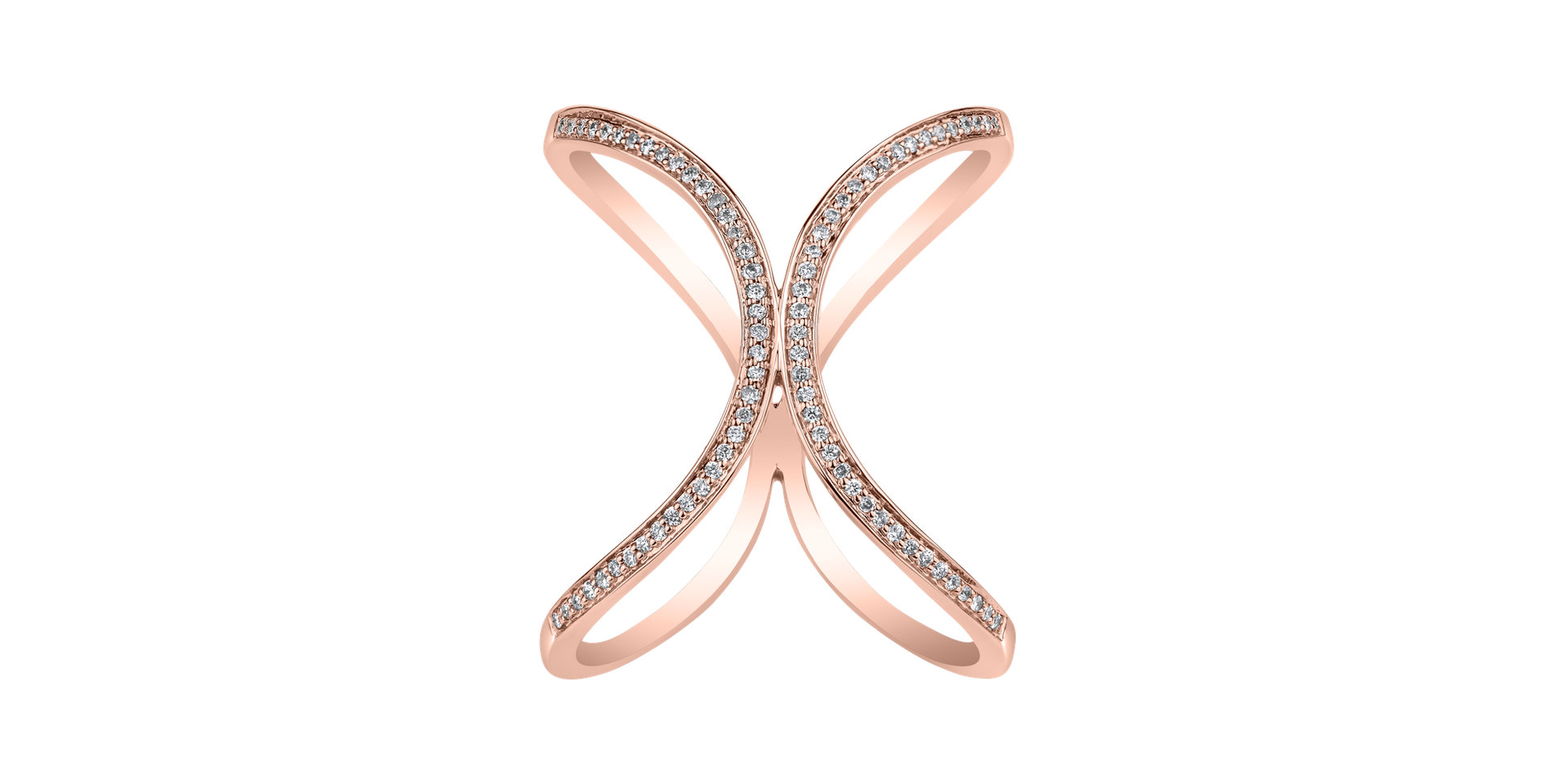 Prsten s diamanty Lyrix