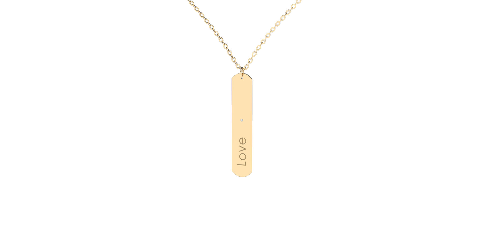 Náhrdelník s diamantem Miracle Amour