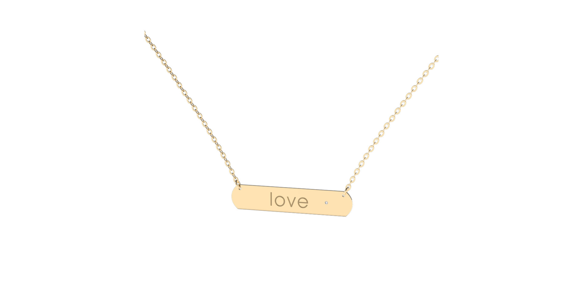 Náhrdelník s diamantem Witching Amour