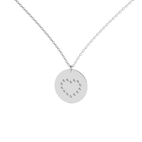 Náhrdelník s diamanty Diamonds Heart