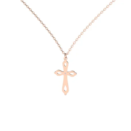 Náhrdelník s diamantem Classic Cross