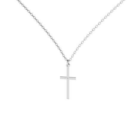 Náhrdelník s diamantem Cross