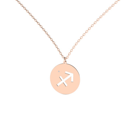 Náhrdelník s diamantem Sagittarius
