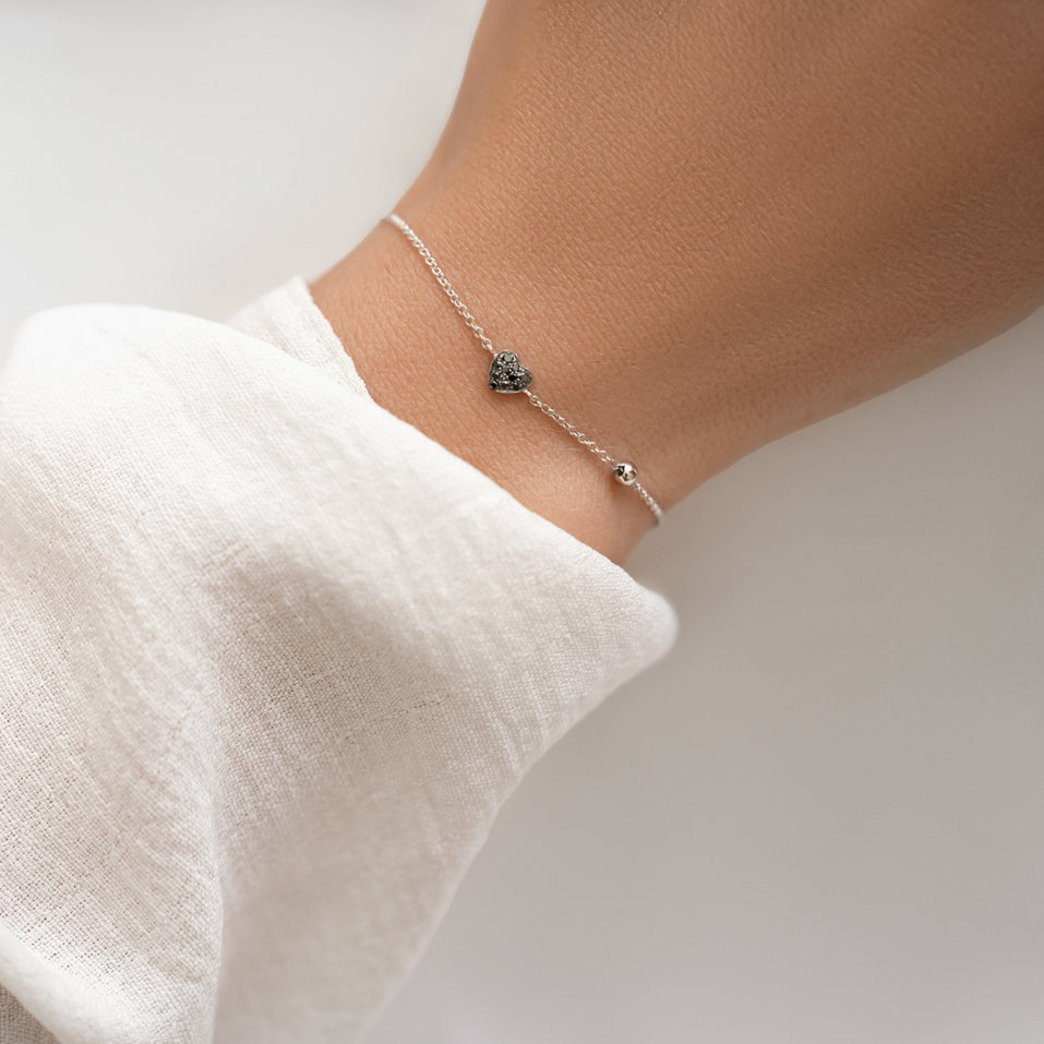 Náramek s diamanty Lover Message