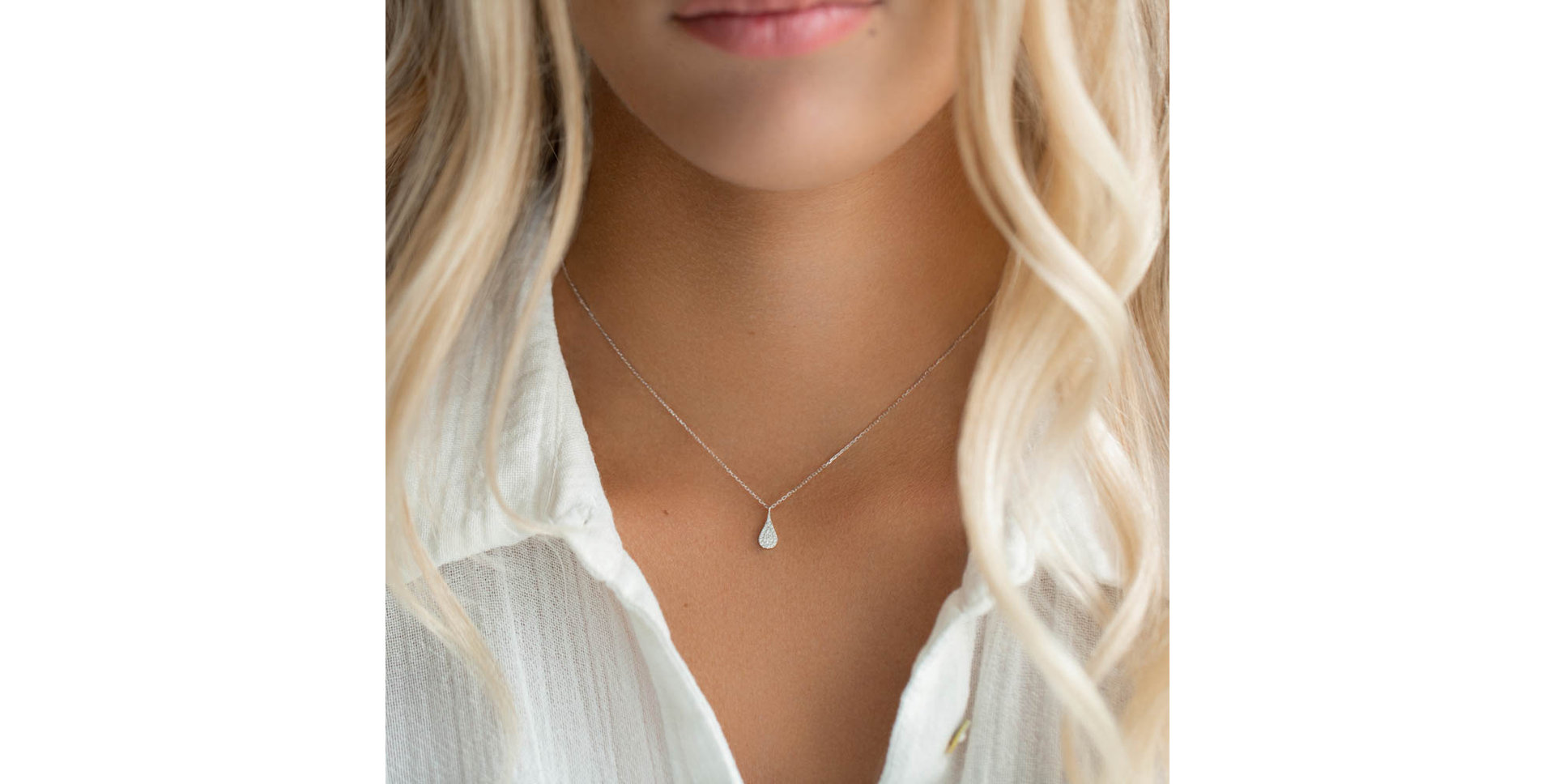 Náhrdelník s diamanty Enchanting Sarm