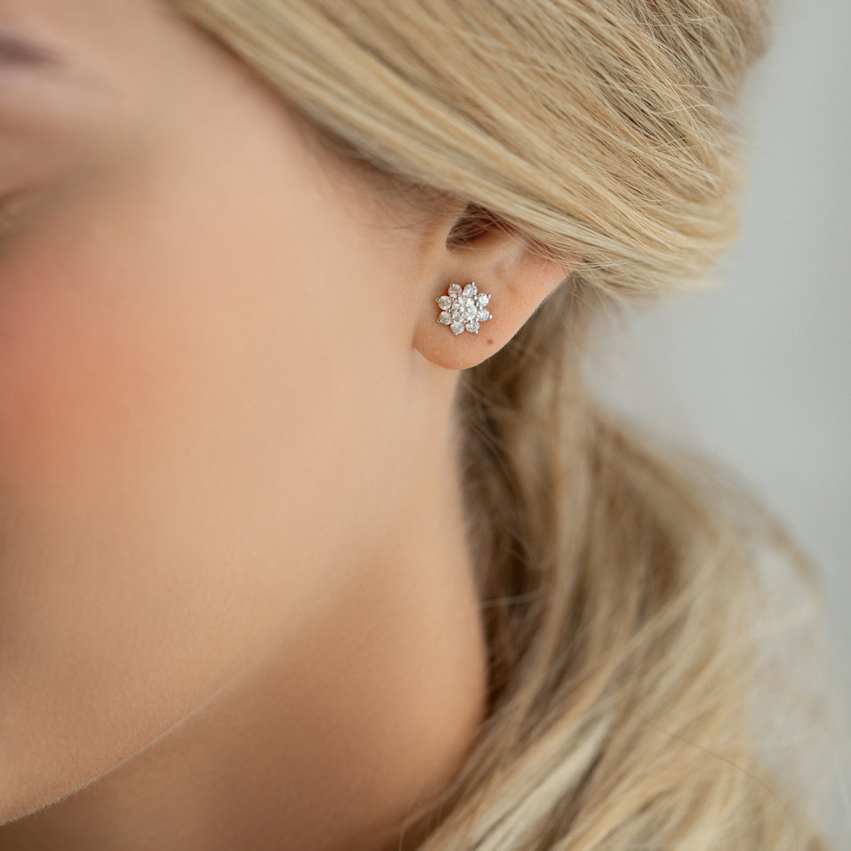 Náušnice s diamanty Celestial Romance