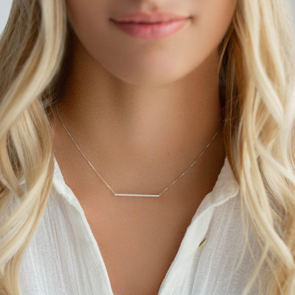 Náhrdelník s diamanty Mellow Desire