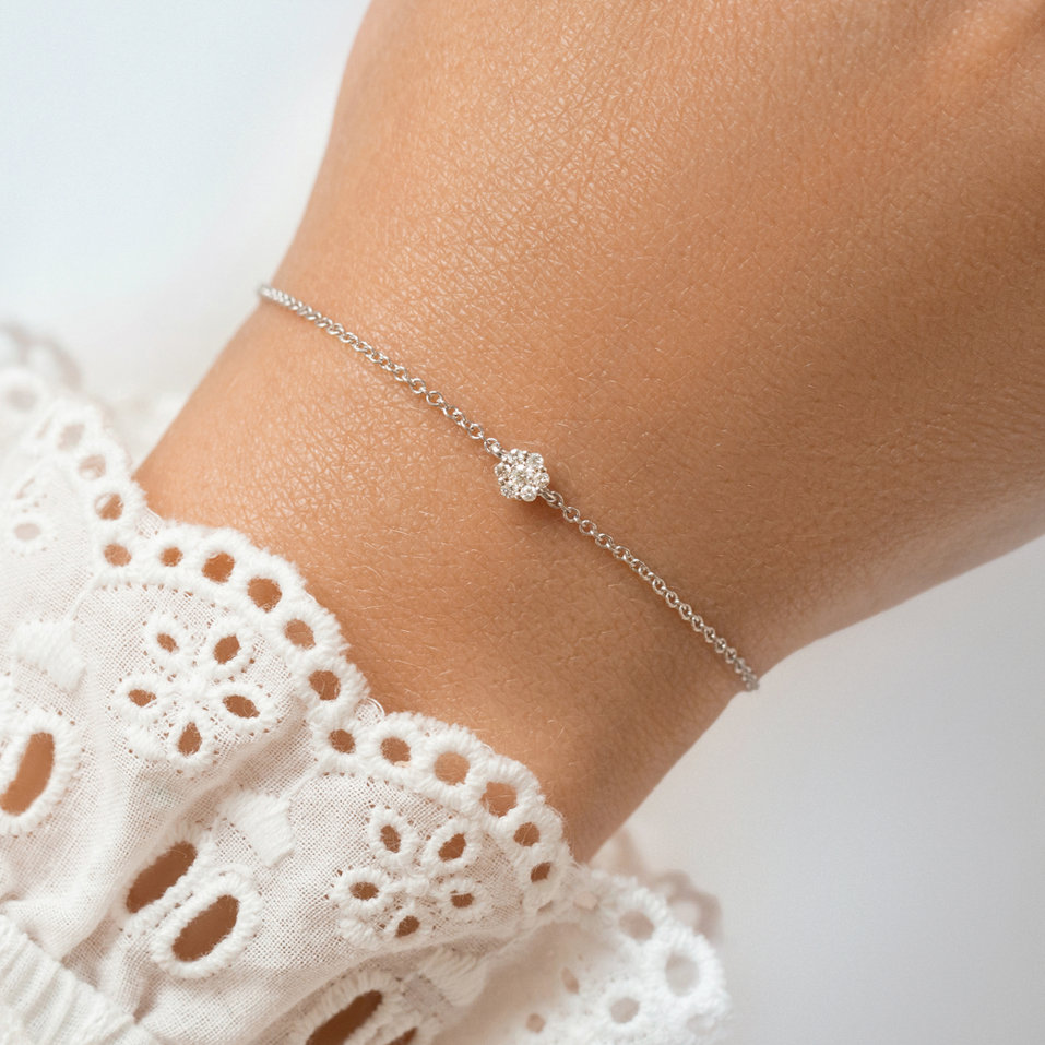 Náramek s diamanty Evening Sky