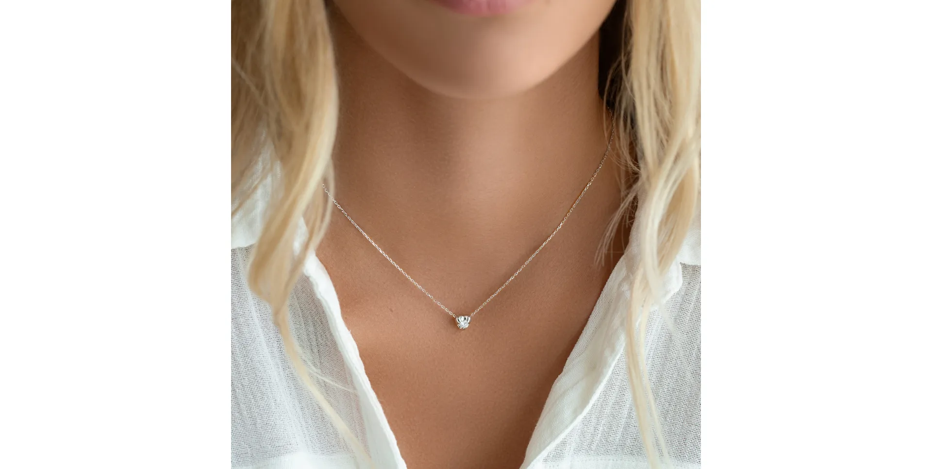 Náhrdelník s diamantem Storm Emotion