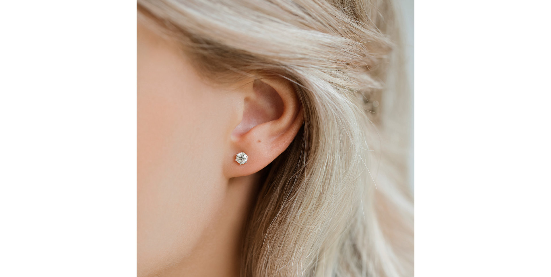 Náušnice s diamantem Essential Sparks