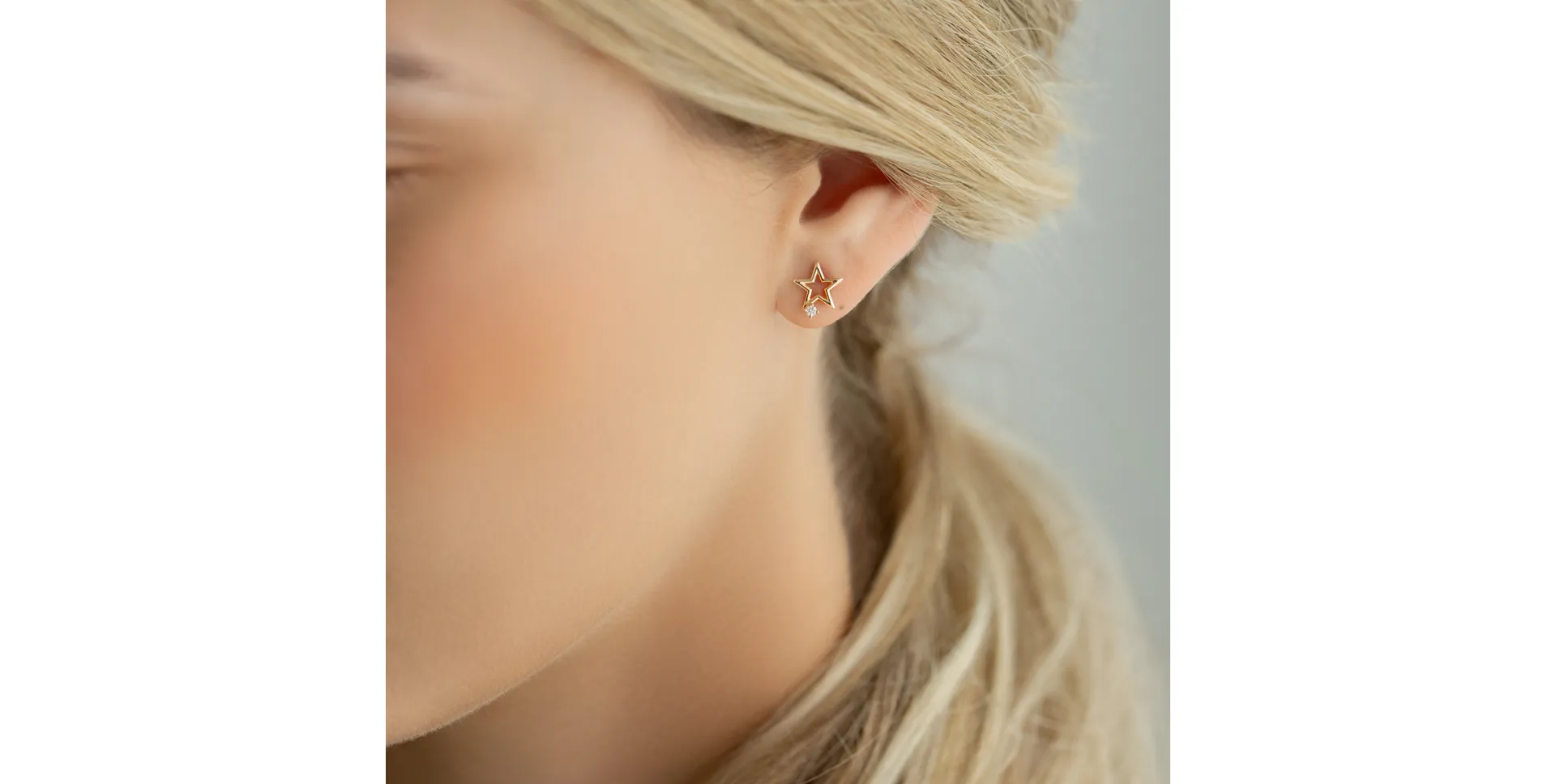 Náušnice s diamantem Starlight