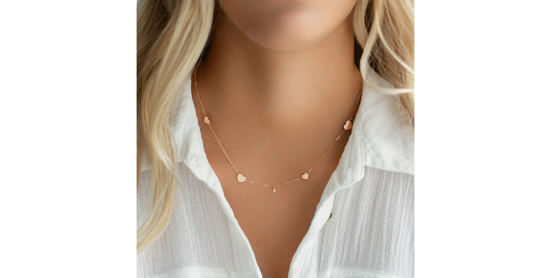 Náhrdelník s diamantem Exploring Emotions