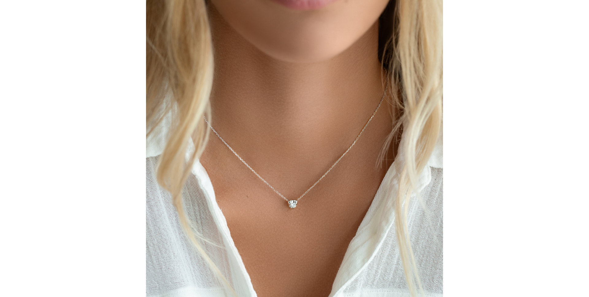 Náhrdelník s diamantem Storm Emotion