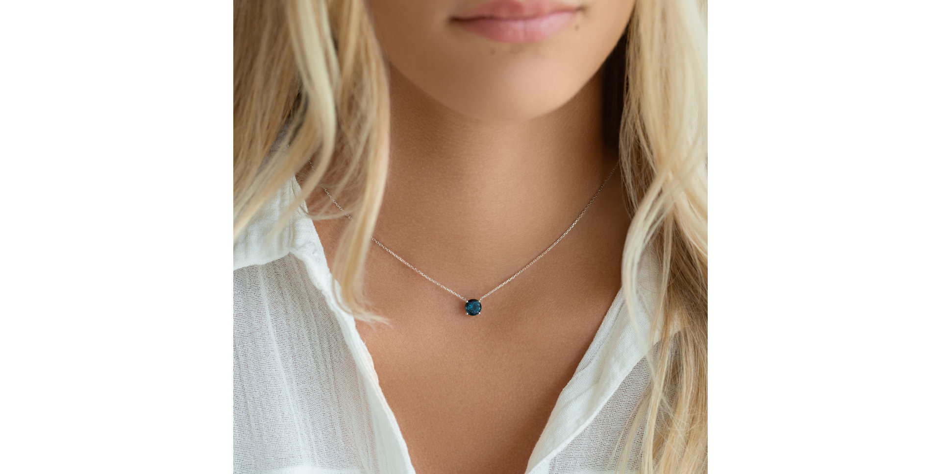 Náhrdelník s ametystem Lucky Glance