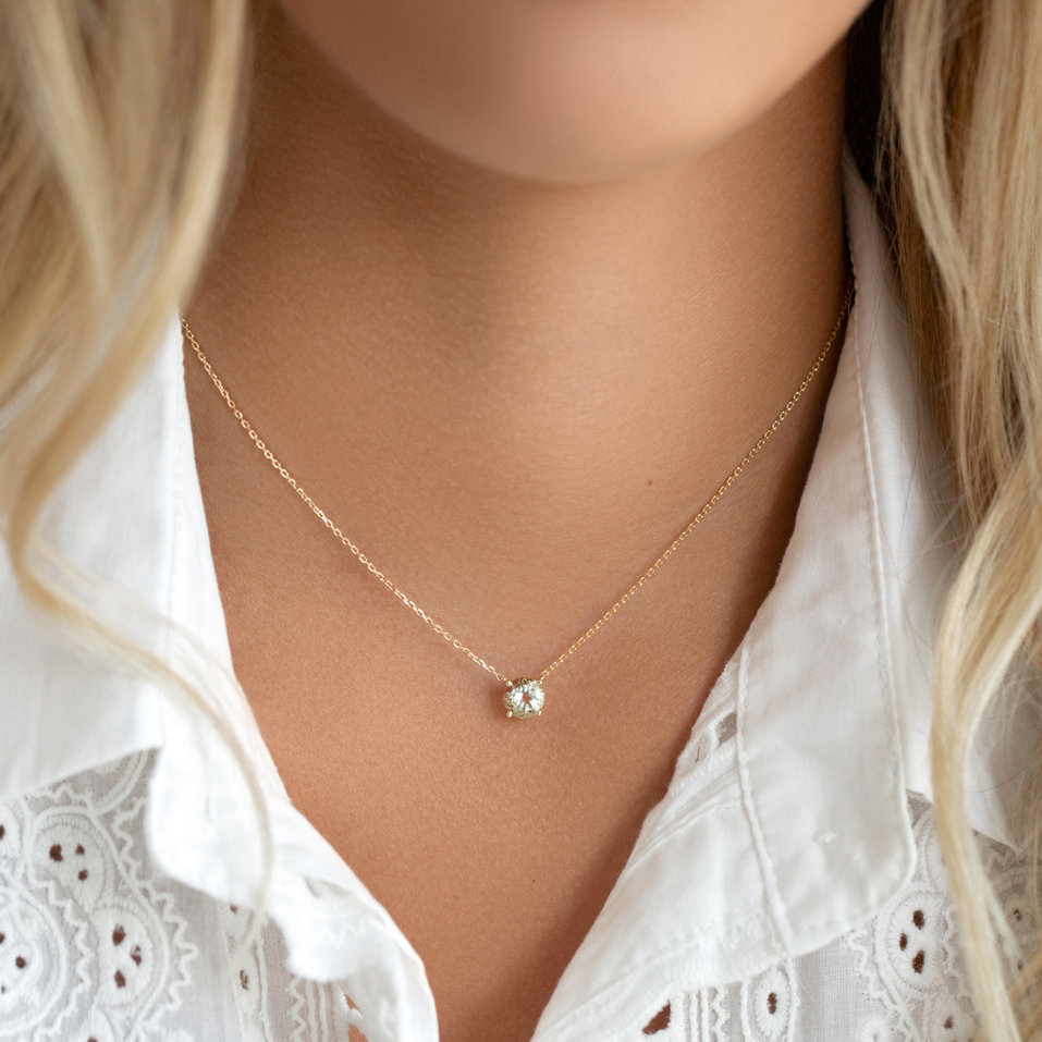 Náhrdelník s citrínem Lucky Glance