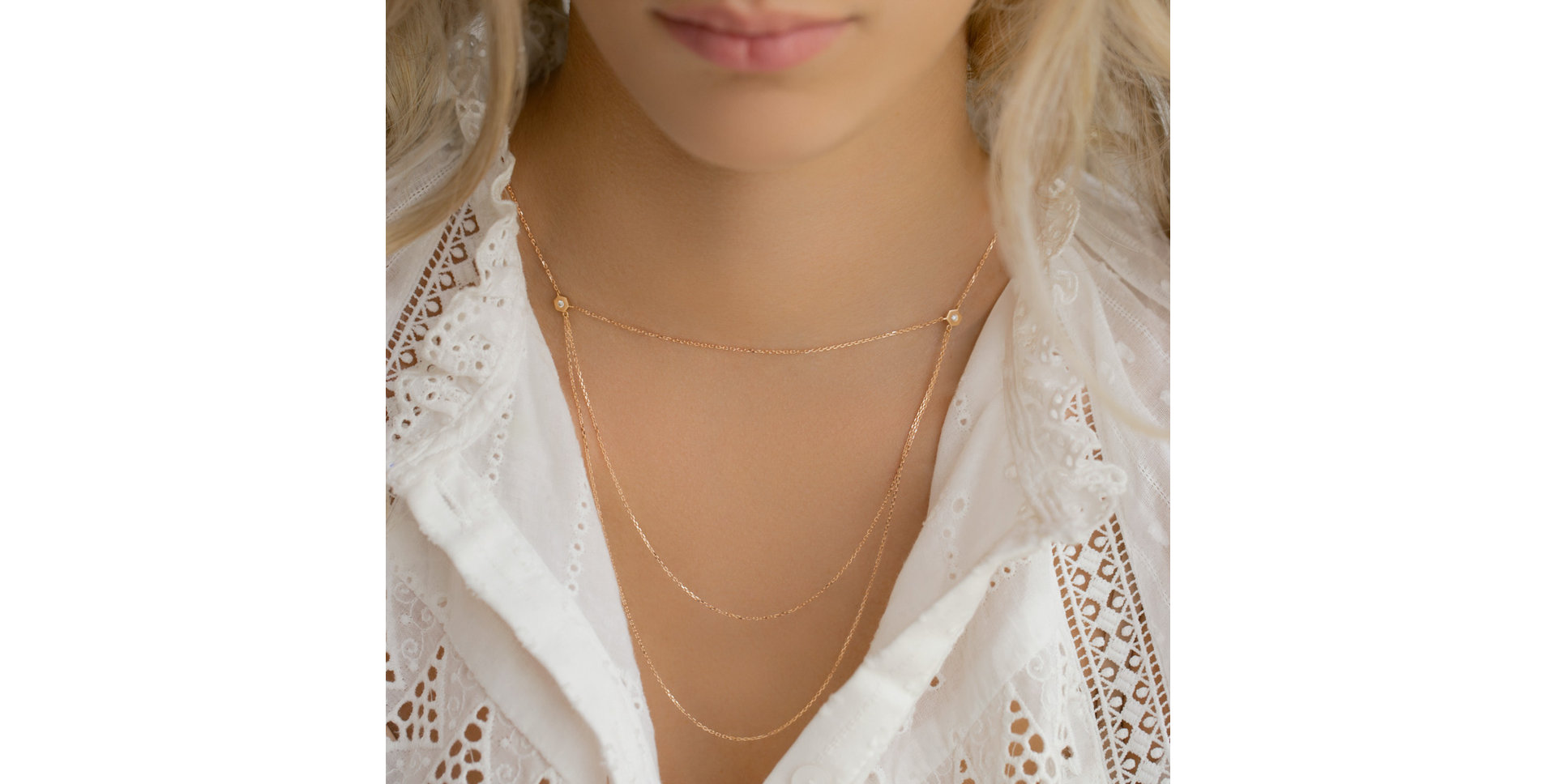 Náhrdelník s diamanty HexaSparkle