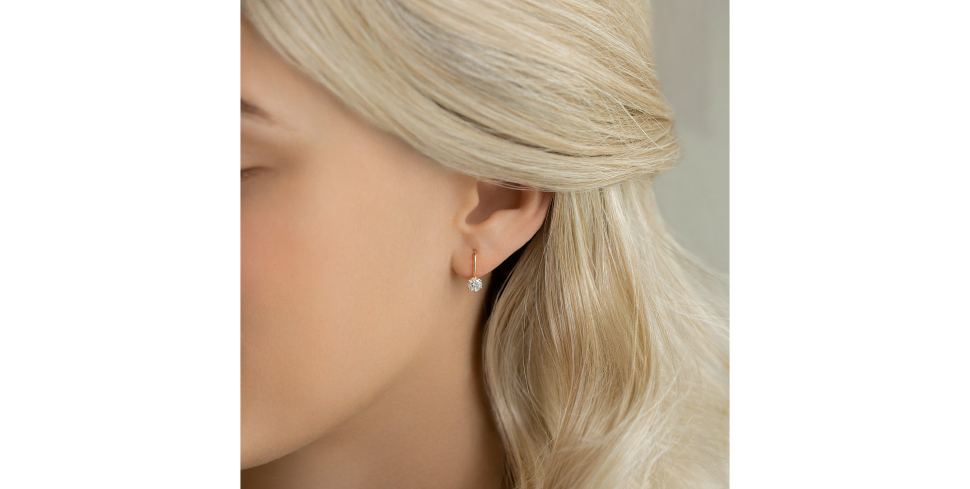 Náušnice s diamantem Everyday Glow