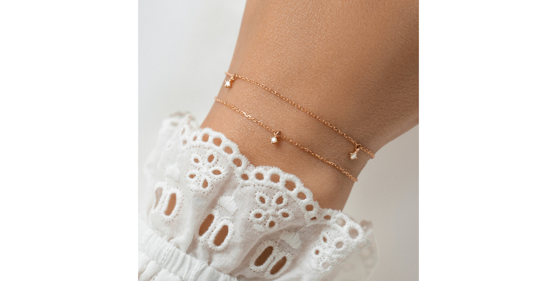 Náramek s diamanty Rumba